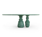 Pietra Oval Classic Estremoz Marble Dining Table
