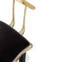 Nº 11 Surrealist Polished Brass Bar Stool