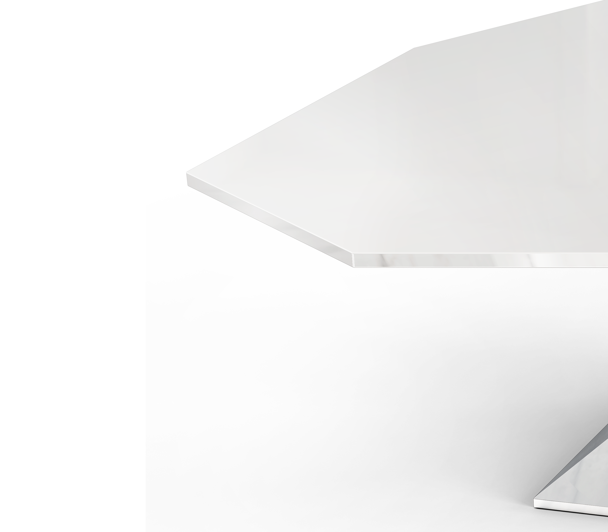 Bonsai Dining Table with Minimalism & Personalized Faceted Dining Table