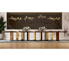 Empire Poplar Root Dining Table