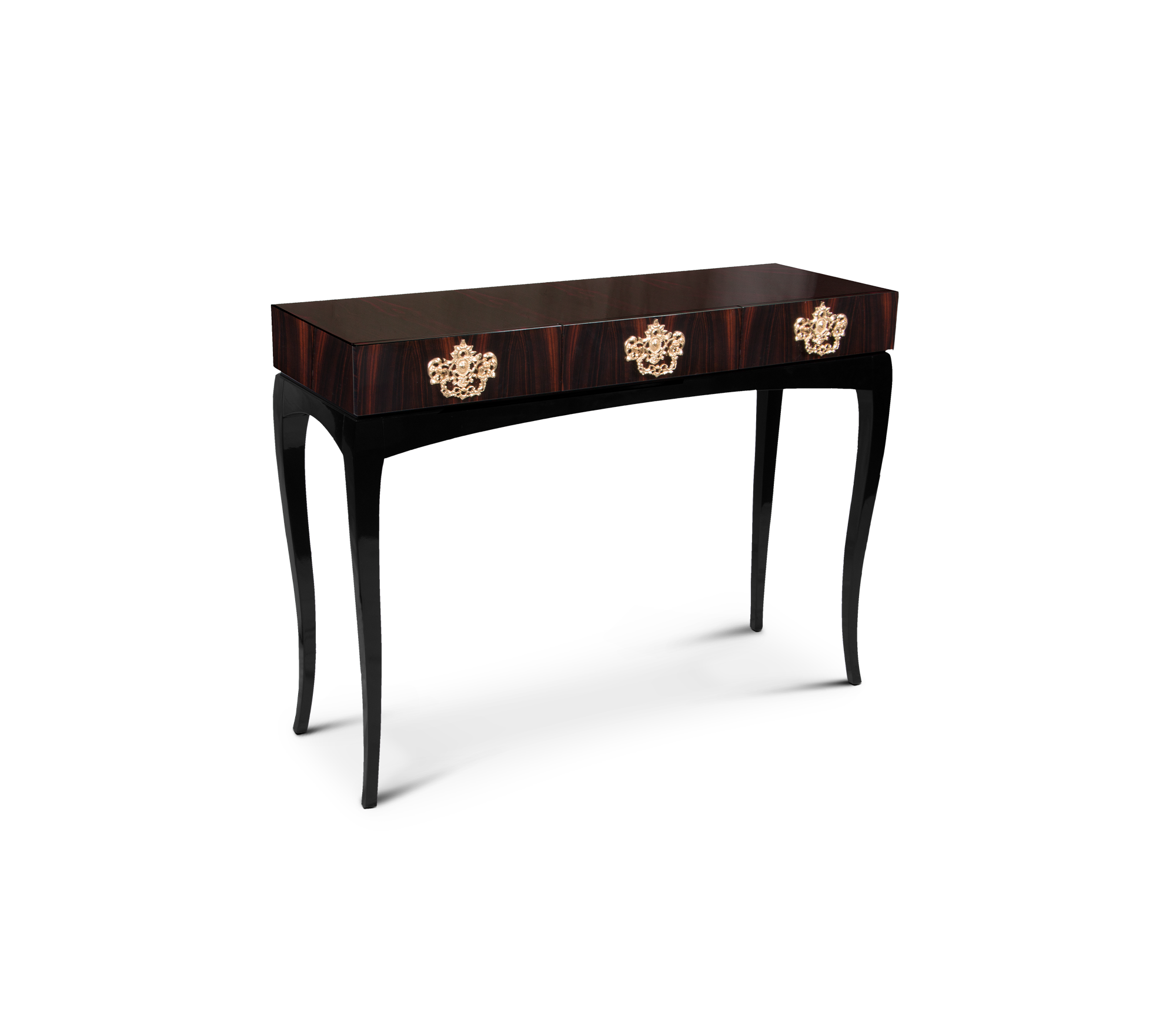 Trinity Consoles Luxury Carved Entryways Cabinet Table