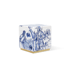 Heritage Azulejo Hand-Painted Ceramic Small Luxury Nightstand