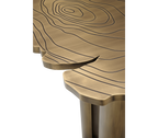 Fortuna Tree-Ring Brass Sculptural Luxury Desk