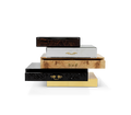 Frank Surreal Multi-Veneer Layered Luxury Nightstand