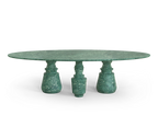 Pietra Oval XL Marble Dining Table