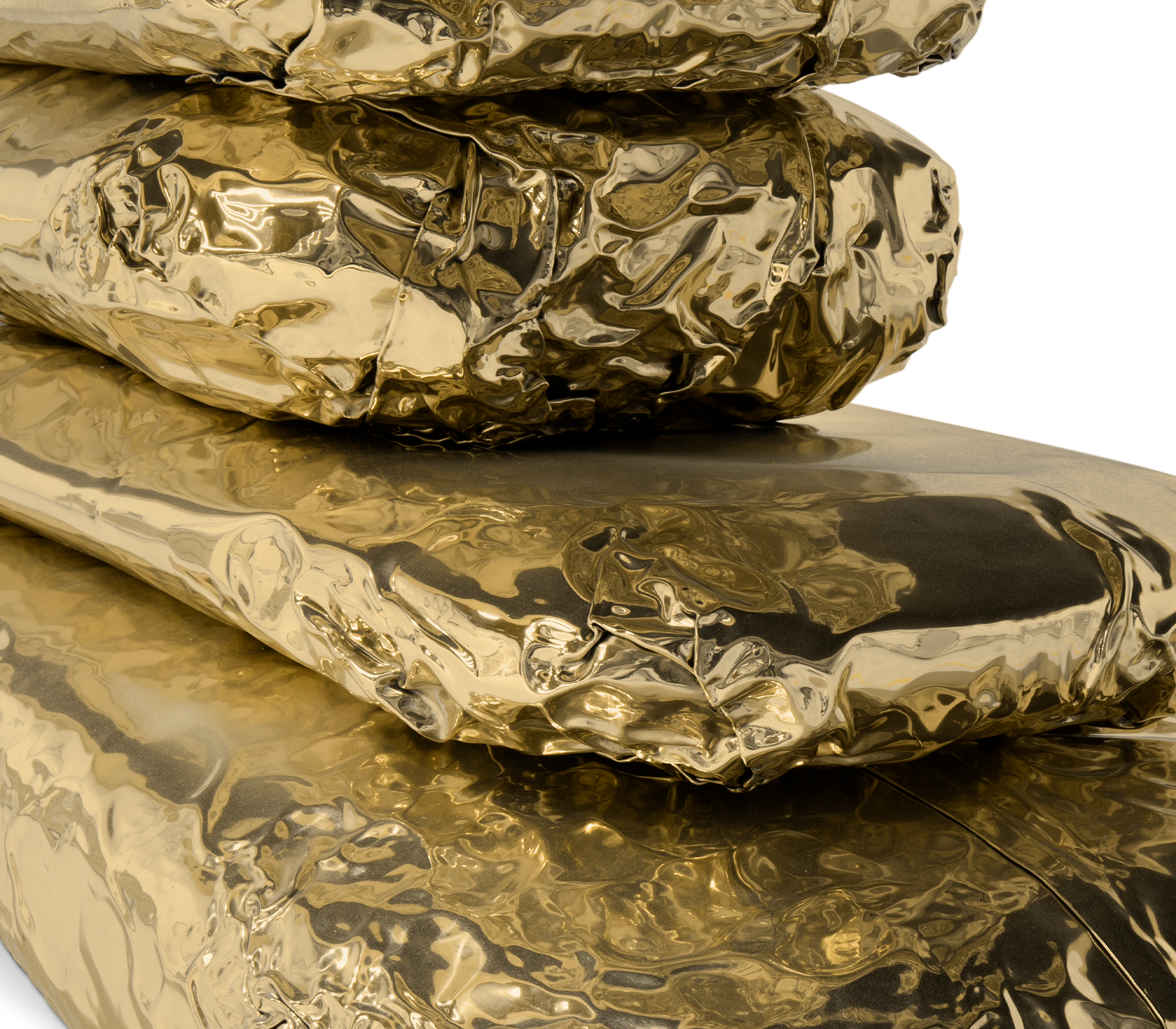 Stonehenge Marble & Brass Dining Table