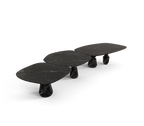 Pietra Nero Marquina Modular Dining Table