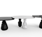 Pietra Nero Marquina Modular Dining Table