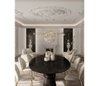Pietra Oval XL Marble Dining Table