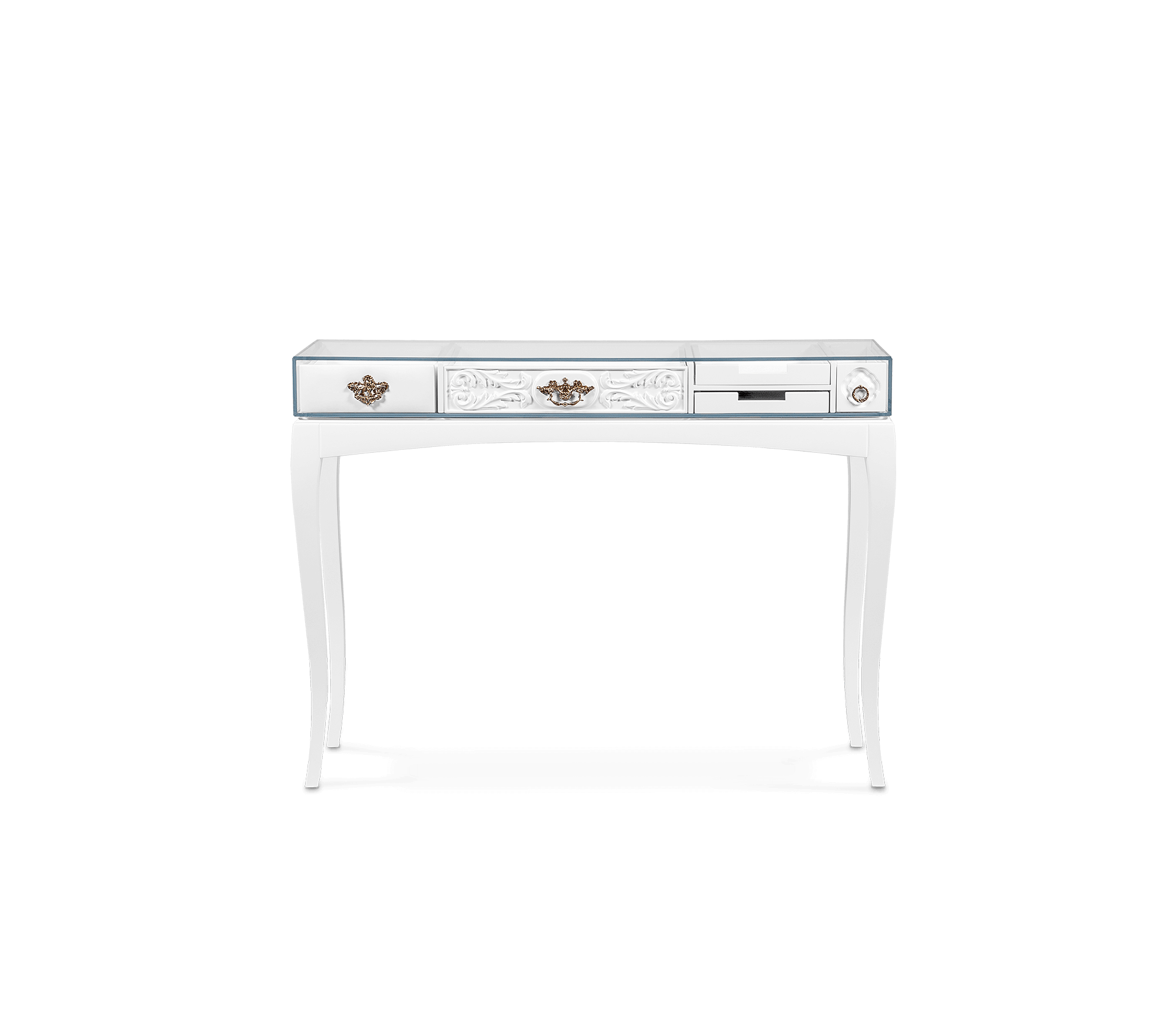 Soho Consoles with Modern Lacquered Entryways Cabinet Table
