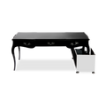 Boulevard Gloss Black Classic Executive Writing Desk