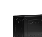 Metropolitan Luxury Mirrored Sideboard – Modern Black Buffet Cabinet with Storage