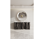 Monochrome Consoles Fluid Sculptural Resin Entryways Cabinet Table