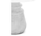 Pietra Round Classic Estremoz Marble Dining Table