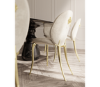 Pietra Oval XL Marble Dining Table