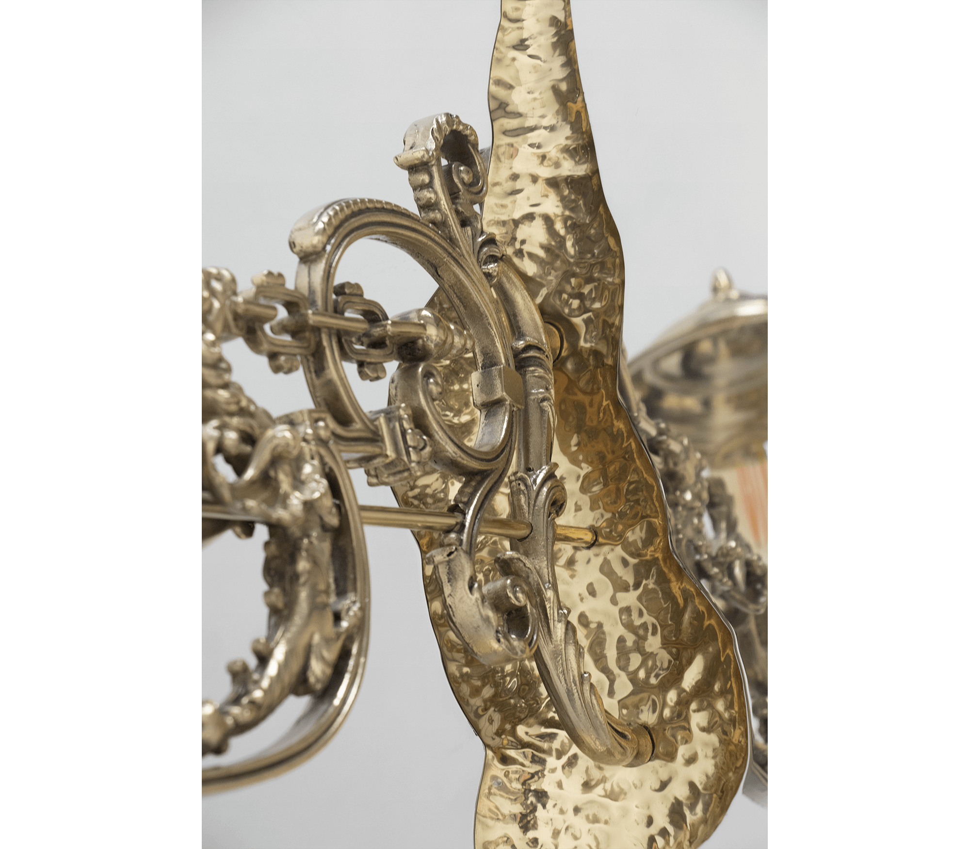 Lumiere Consoles Victorian Cast Brass Mirror Entryways Cabinet Table