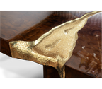 Empire Poplar Root Dining Table