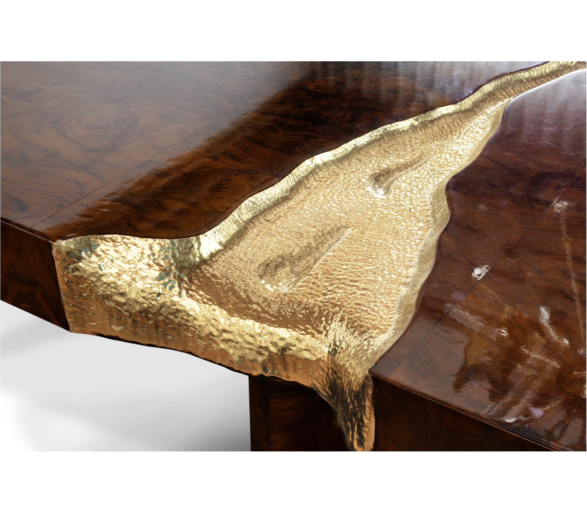 Empire Poplar Root Dining Table