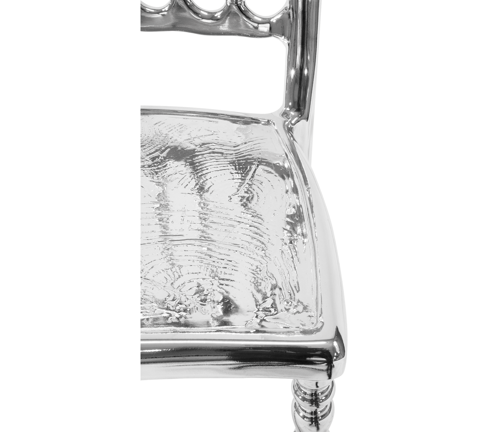 Emporium Silver Surrealist Cast Aluminium Luxury Chair