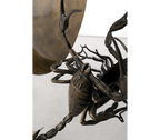 Metamorphosis Consoles Patina Brass Sculptural Entryways Cabinet Table
