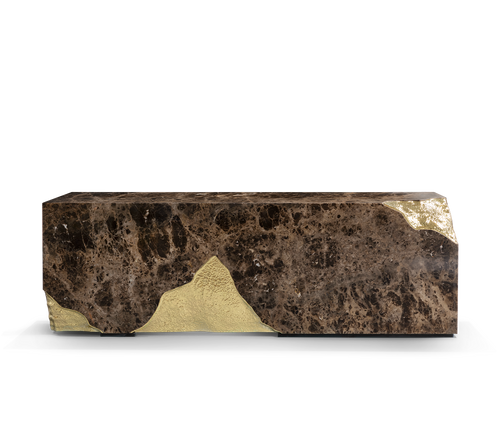 Lapiaz Karst Stone Marble Luxury Executive Desk