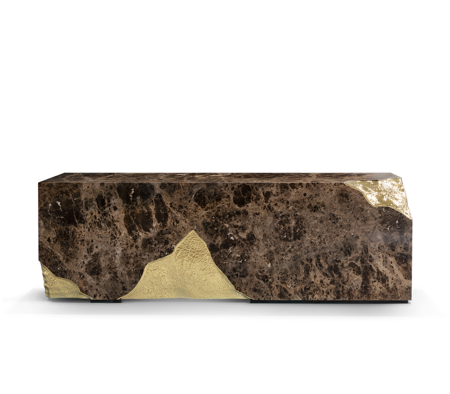 Lapiaz Karst Stone Marble Luxury Executive Desk