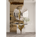 Lapiaz Consoles Azulejo Karst Sculpture Entryways Cabinet Table