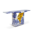 Lapiaz Consoles Azulejo Karst Sculpture Entryways Cabinet Table