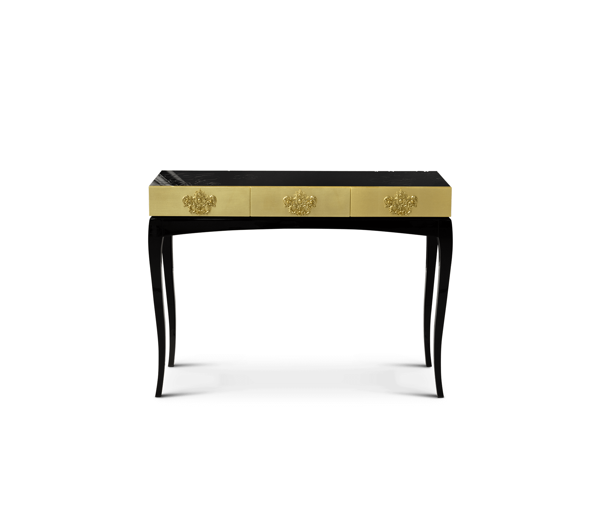 Trinity Consoles Luxury Carved Entryways Cabinet Table