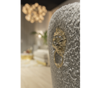 Soleil Curved Brass Modern Luxury Dining Chair