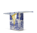 Lapiaz Consoles Azulejo Karst Sculpture Entryways Cabinet Table