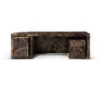 Lapiaz Karst Stone Marble Luxury Executive Desk