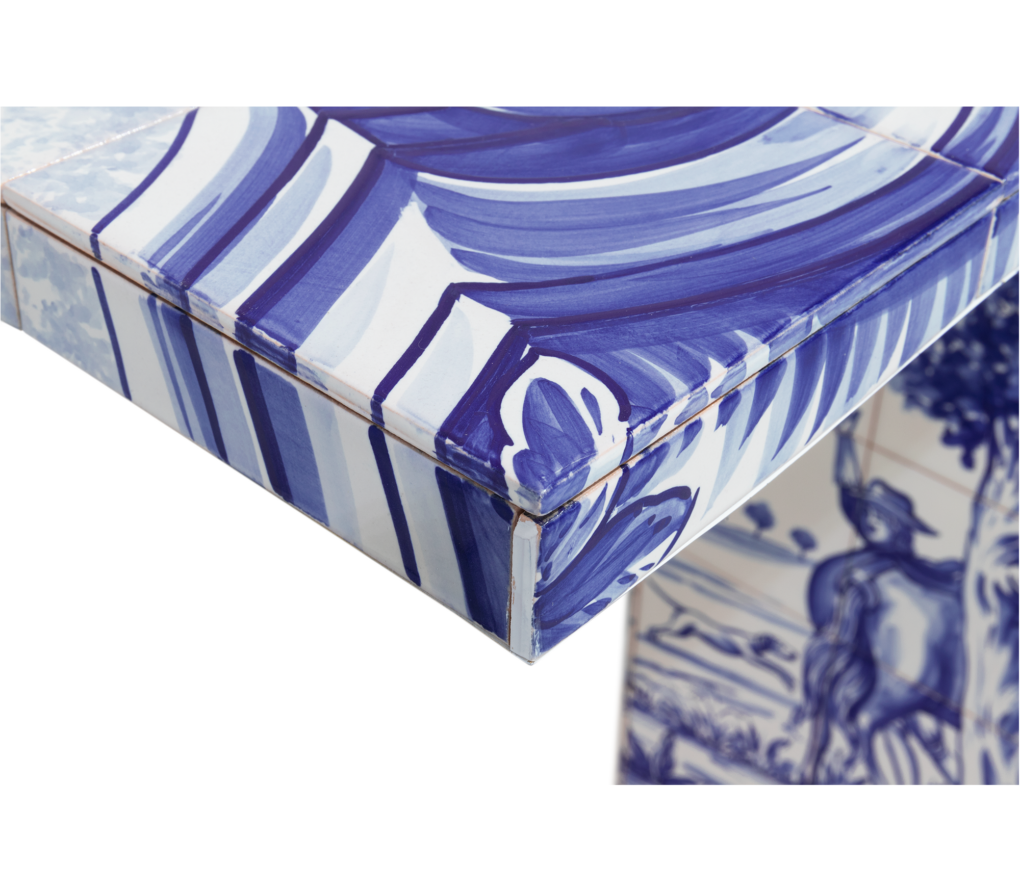 Lapiaz Consoles Azulejo Karst Sculpture Entryways Cabinet Table
