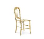Emporium Gold Surrealist Cast Aluminium Sculpture Dining Chair