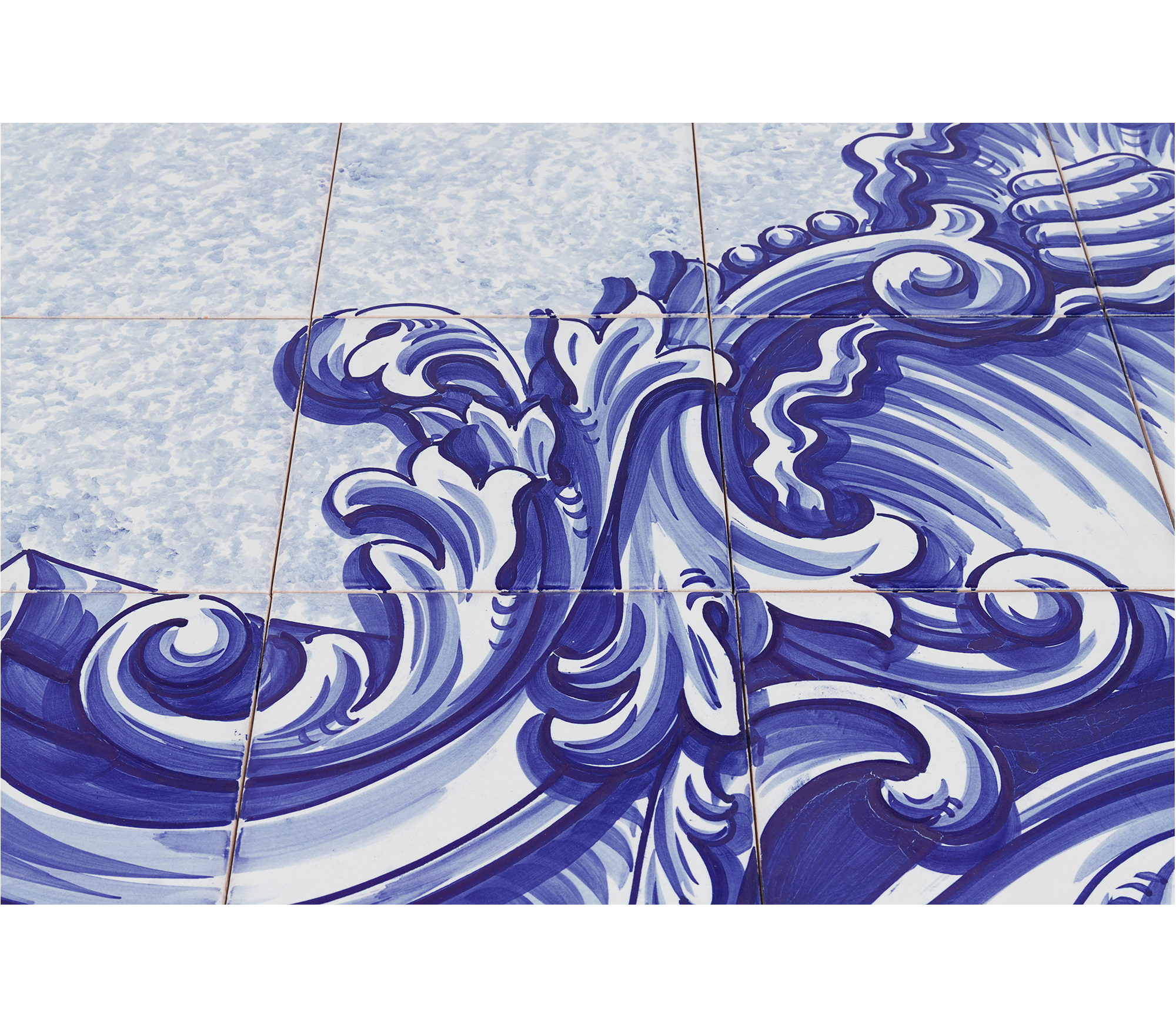 Lapiaz Consoles Azulejo Karst Sculpture Entryways Cabinet Table