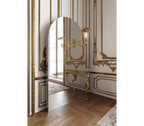 Lumiere Consoles Victorian Cast Brass Mirror Entryways Cabinet Table