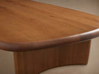 Akiro Couchtisch mit massiver Eiche Sofa Wohnzimmertisch im Mid-Century Stil