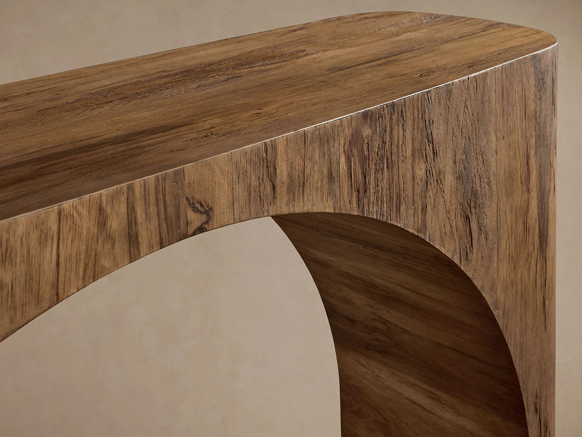 San Rafael Entrance Console Table Wood Hallway Entryway Table Artistic Style