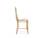 Emporium Gold Surrealist Cast Aluminium Sculpture Dining Chair