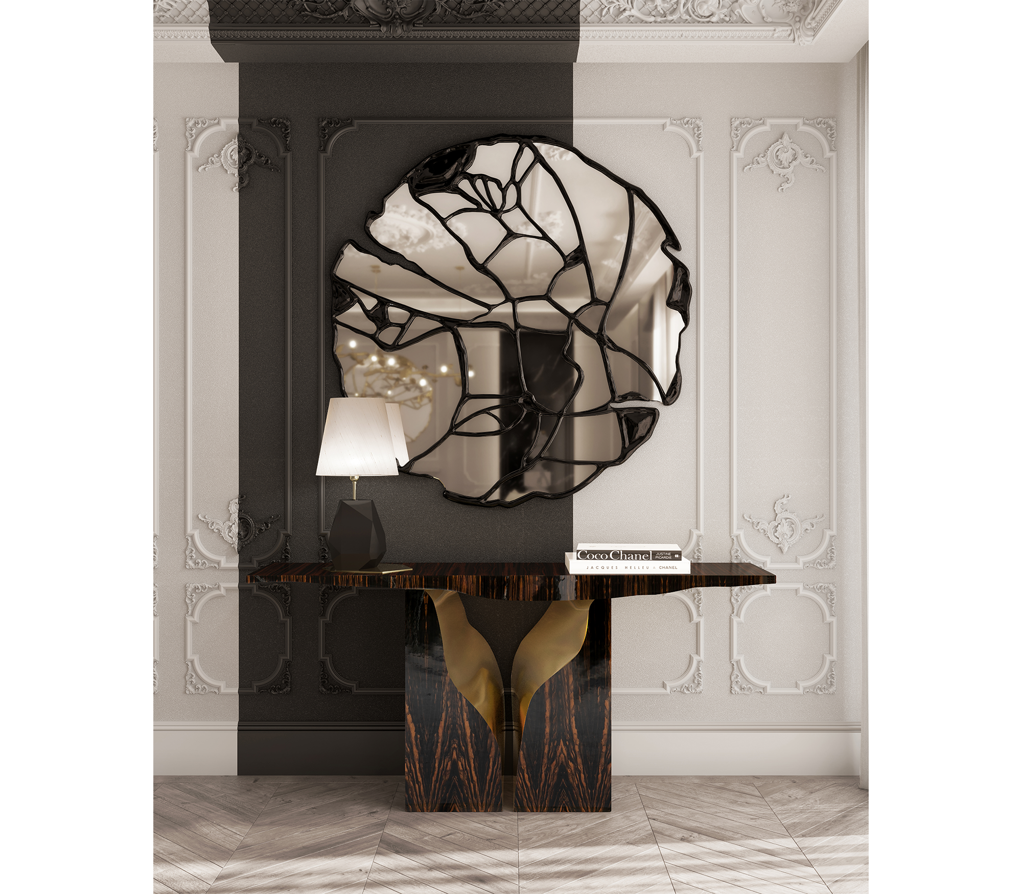Lapiaz Consoles Azulejo Karst Sculpture Entryways Cabinet Table