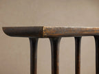 Console d'entrée Yasu en bois de pin, style rustique fermier pour couloir et entrée