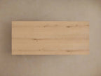 Sullivan Rectangular Storage Coffee Table Wood Oak Center Tea Table in Soft-Close Drawers