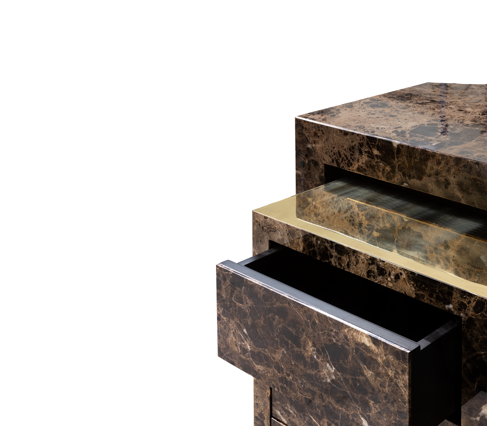 Lapiaz Karst Stone Marble Luxury Executive Desk