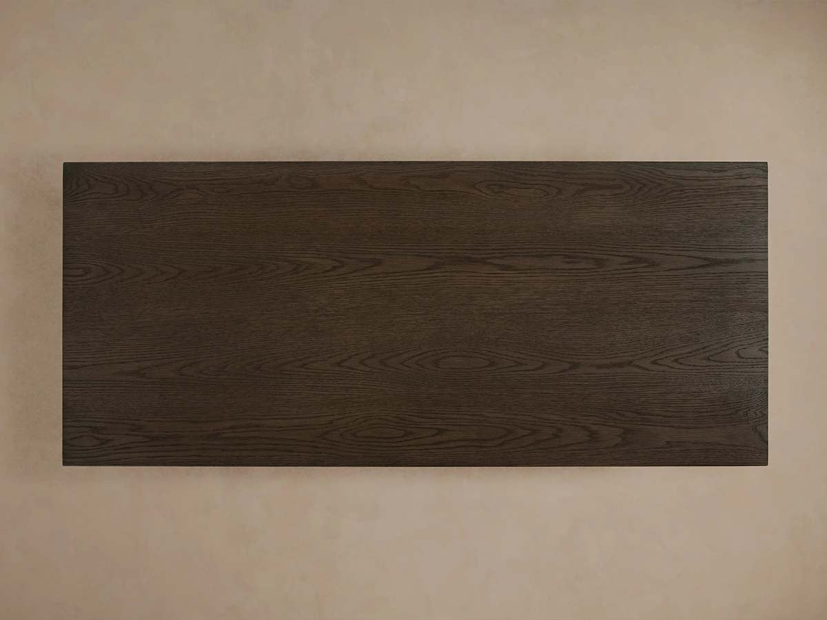 Sullivan Rectangular Storage Coffee Table Wood Oak Center Tea Table in Soft-Close Drawers