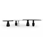 Pietra Nero Marquina Modular Dining Table