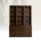 Tremont Modern Offices File Cabinets Bookcases Wood Tall Display Storage Cabinets