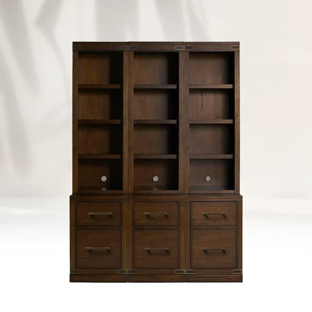 Tremont Modern Offices File Cabinets Bookcases Wood Tall Display Storage Cabinets