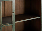 Merritt Solid Pine Tall Display Cabinet with Living Rooms Dining Areas Entryways