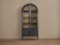 Hattie Solid Oak Glass Display Cabinet