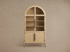 Hattie Solid Oak Glass Display Cabinet